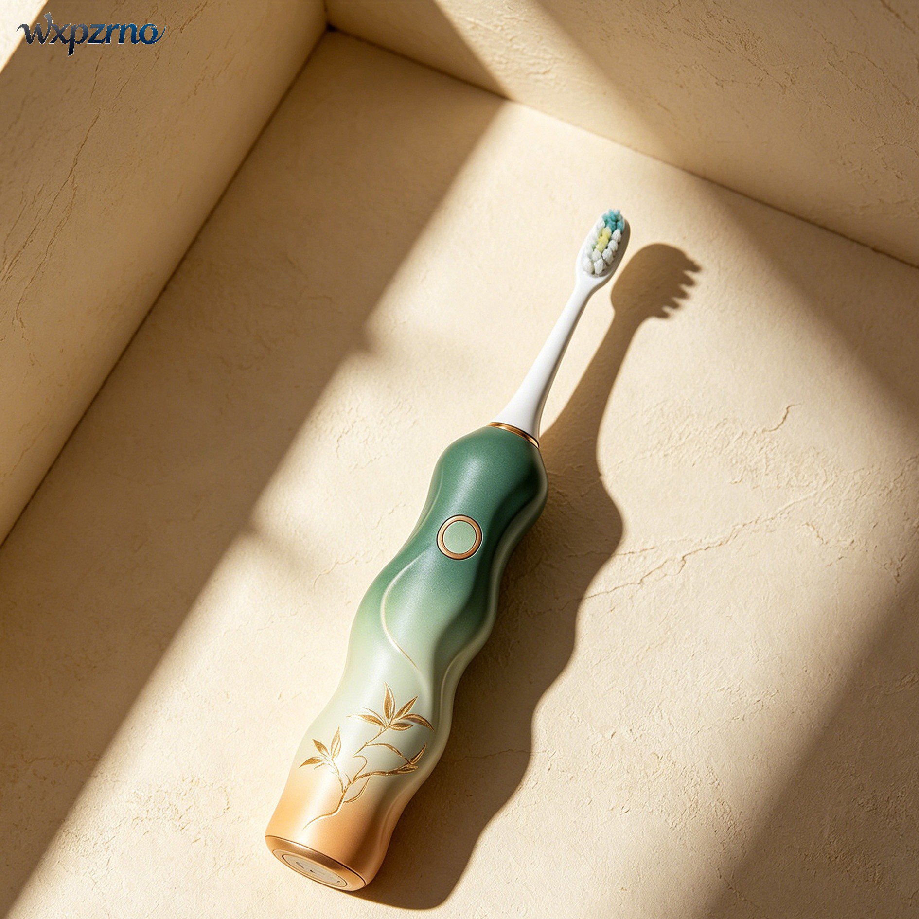 Electric toothbrush with ergonomic handle design