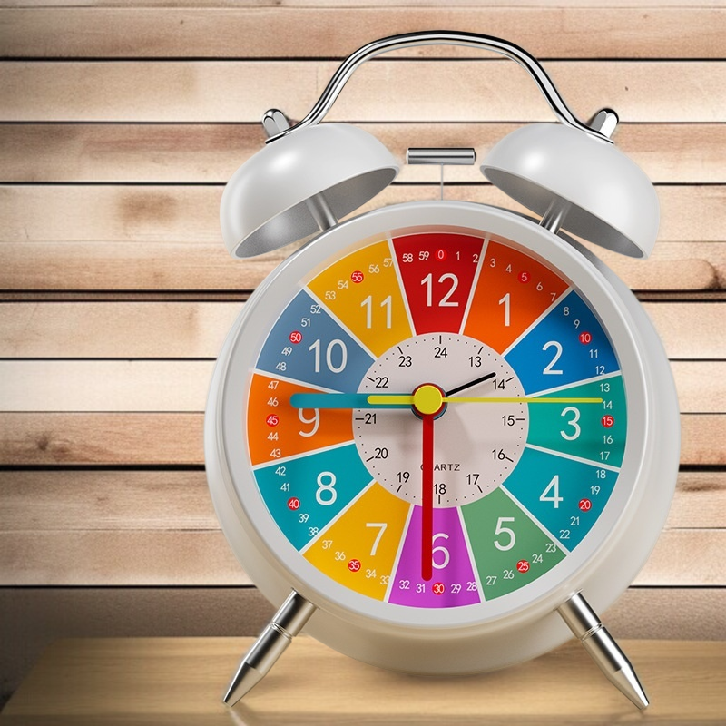 Early Learning Mechanical Ringing Alarm Clock