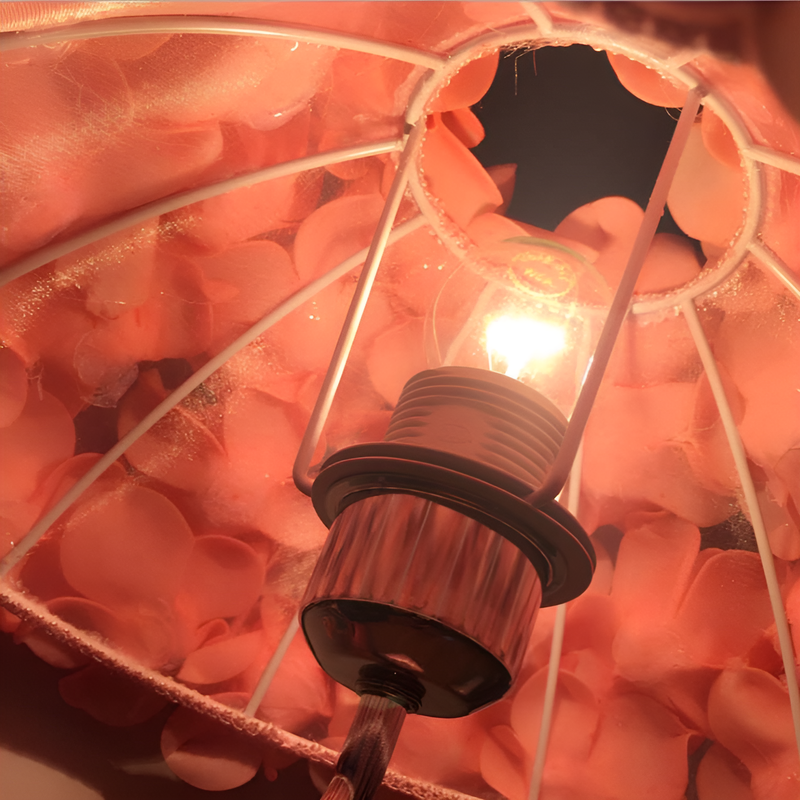 โคมไฟกลางคืนรูปดอกกุหลาบสุดโรแมนติก