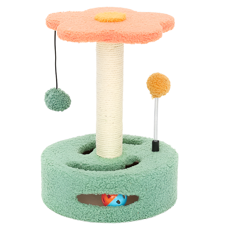Small Rotating Cat Scratcher Toy
