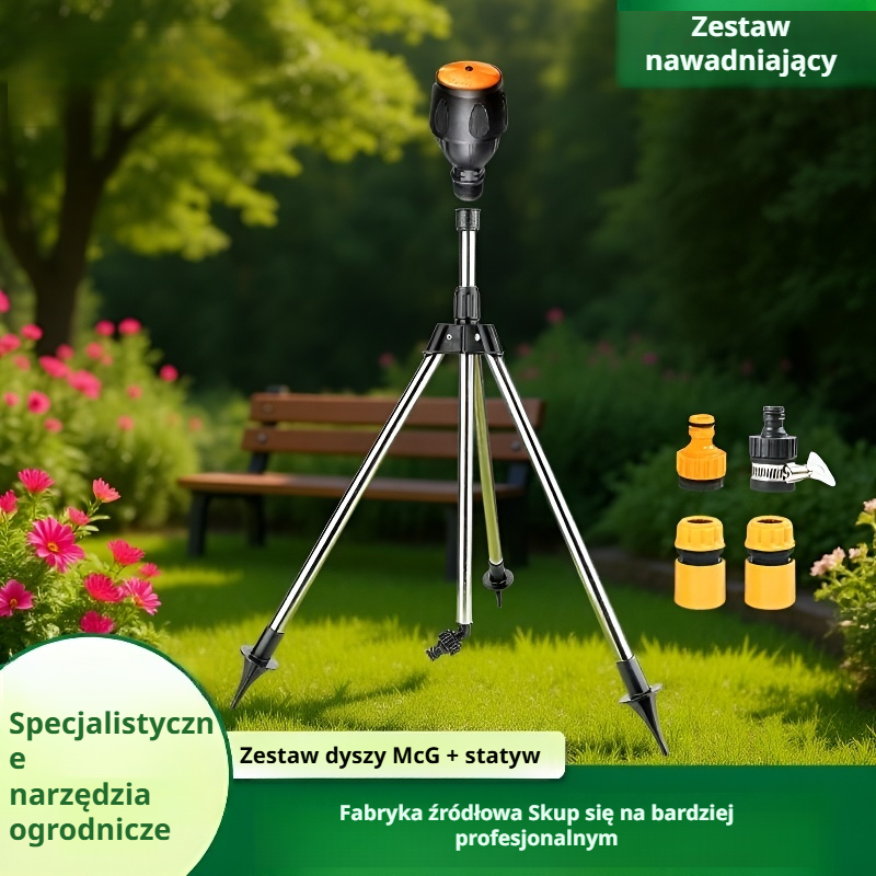 Automatyczny obrotowy zraszacz do ogrodu