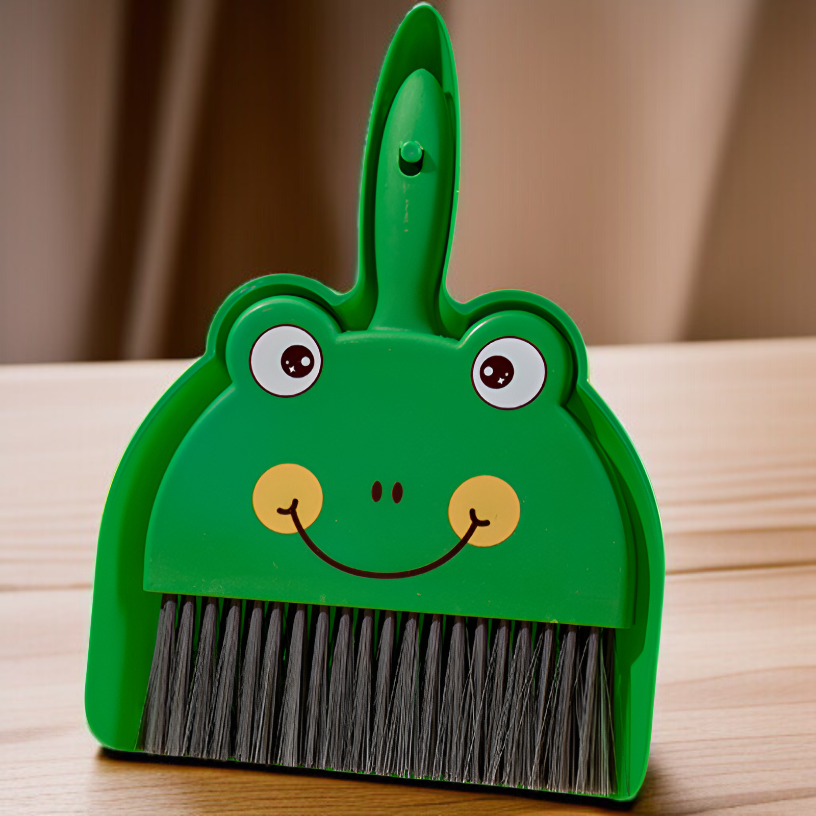 漫画のデスクトップミニほうきセットほうきツール子供小学生ちりとりの組み合わせ小さなほうきテーブルの上