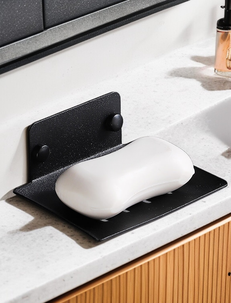 安裝方便的加厚不銹鋼肥皂架