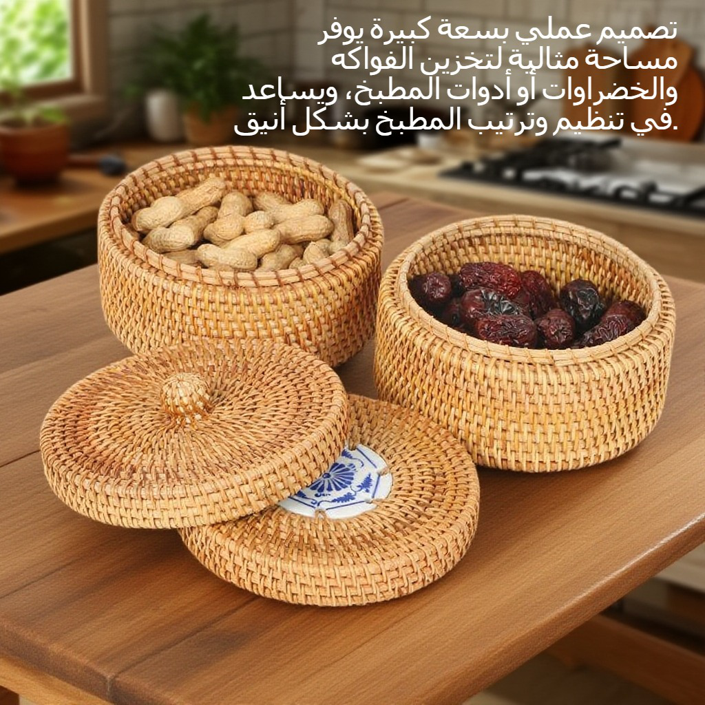 الروطان سلة المطبخ