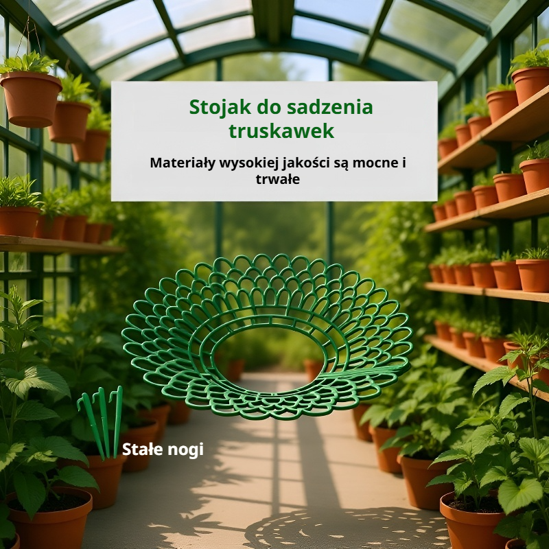 Taca do uprawy truskawek na balkonie