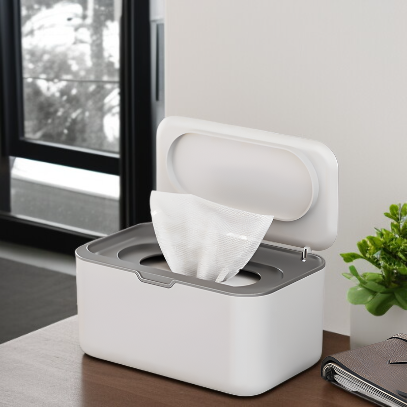 紙箱も入る多機能ウェットティッシュ収納ボックス