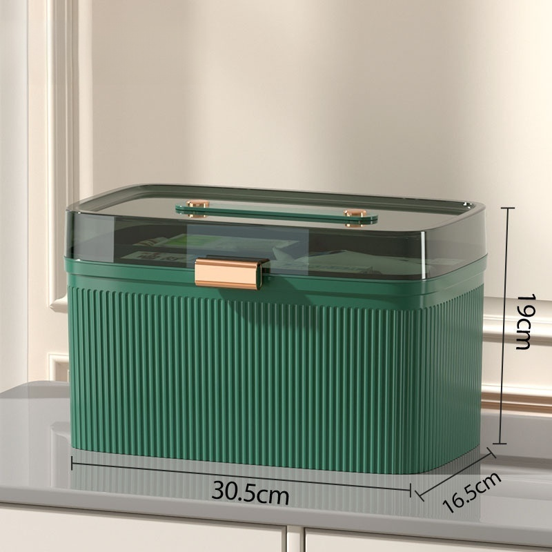 Large Capacity Multi-layer Medicine Box for Home Use