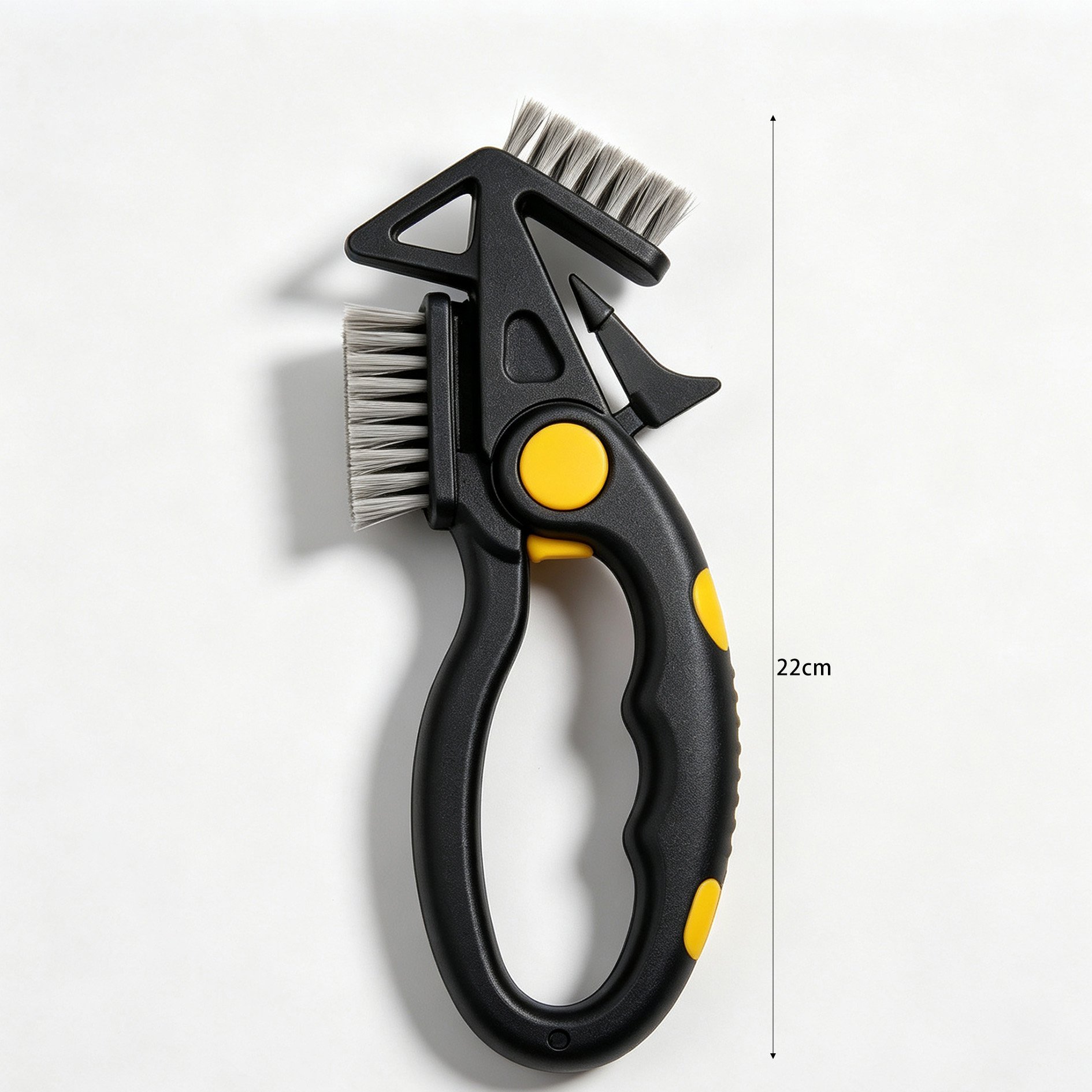 Versatile pliers brush for kitchen and household cleaning