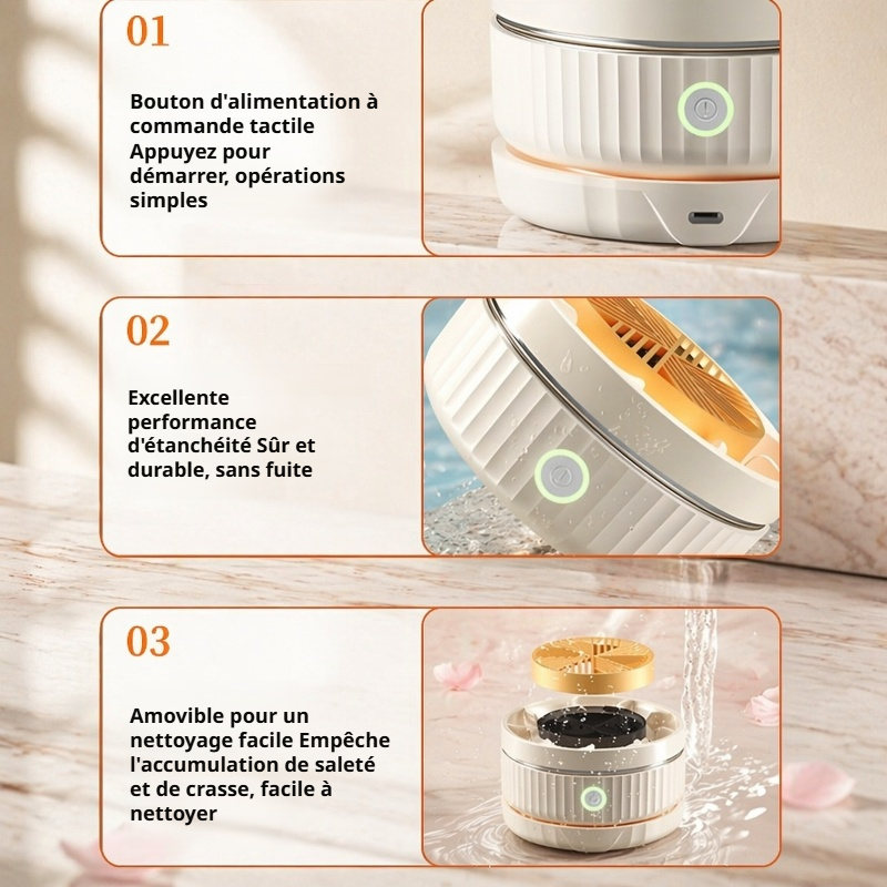 Nettoyeur multifonction électrique sans fil pour fruits et légumes