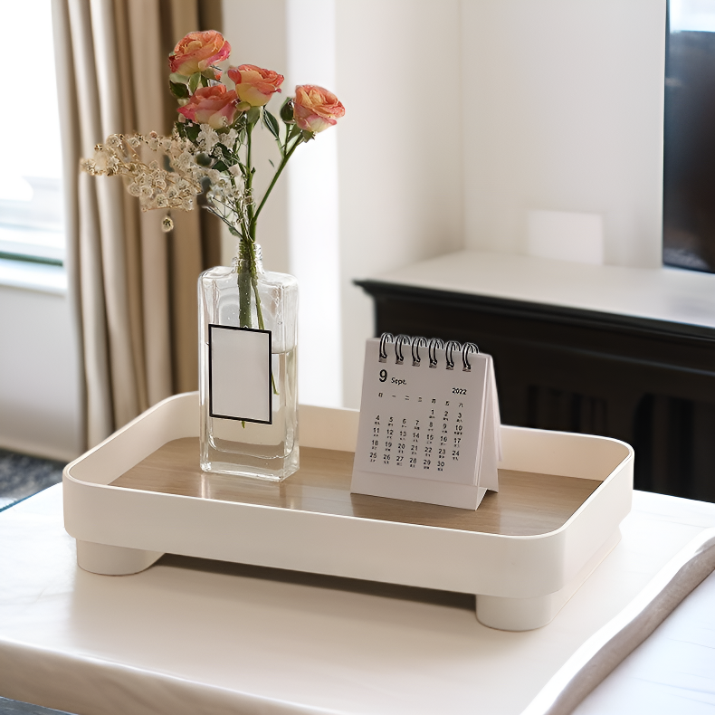 Practical Desktop Storage Box for Cosmetics and Keys