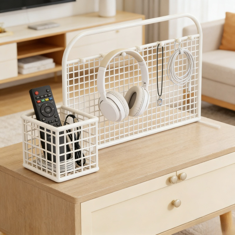 部屋リフォーム多機能収納ラック 玄関デスクトップ飾り