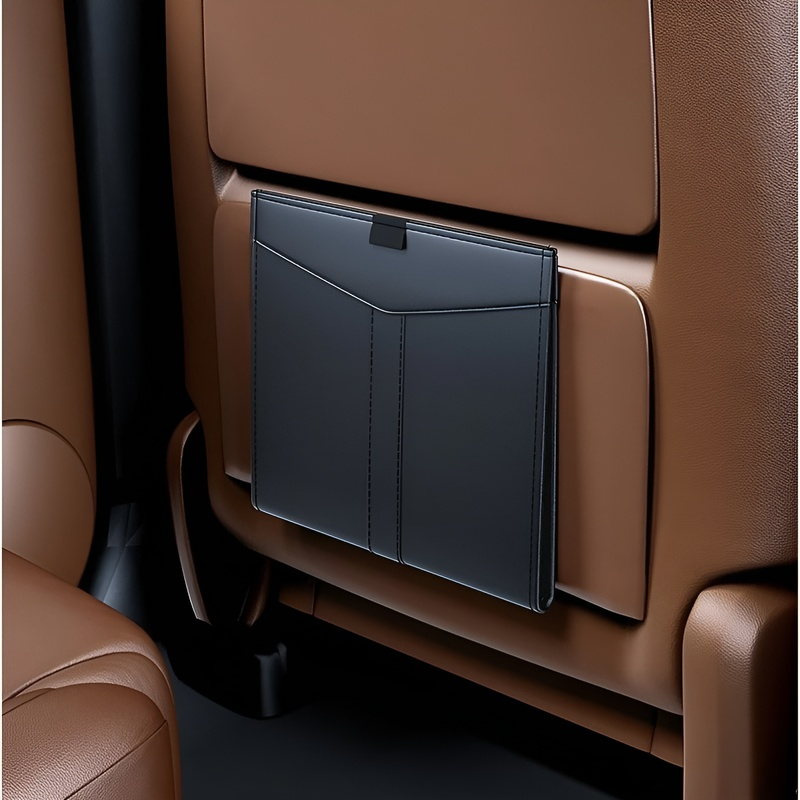 Papelera de coche de gran capacidad con diseño plegable