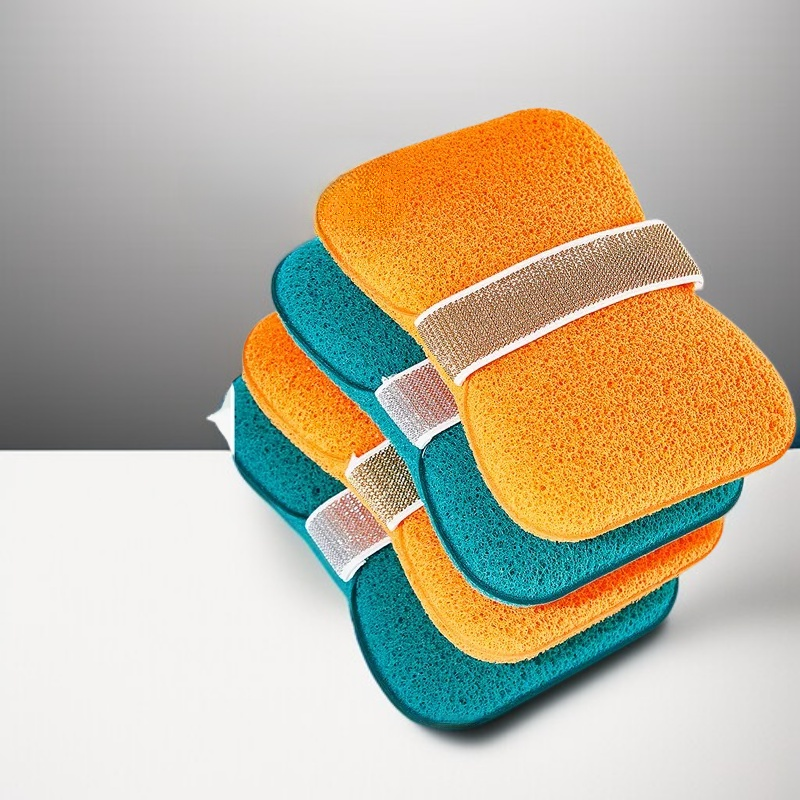 Espuma limpiadora profunda con diseño de estructura de esponja de panal