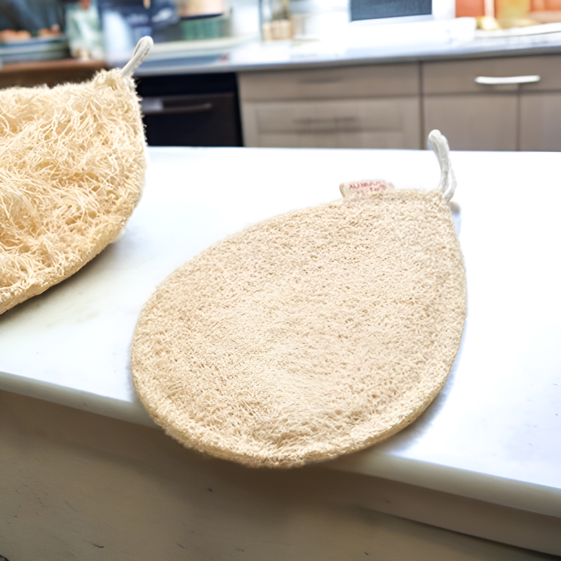 哈密瓜果肉清潔海綿