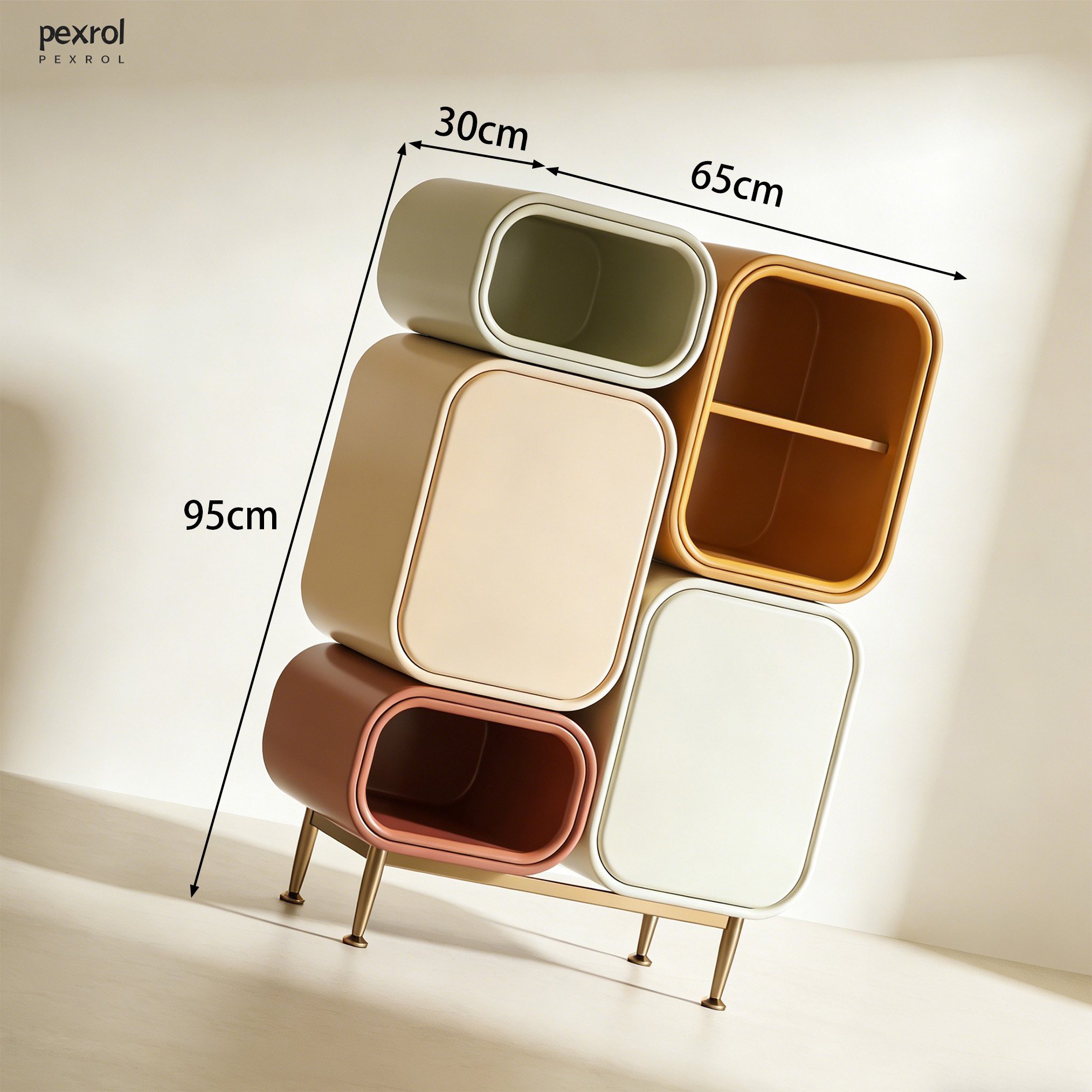 Praktischer Aufbewahrungsschrank mit viel Platz