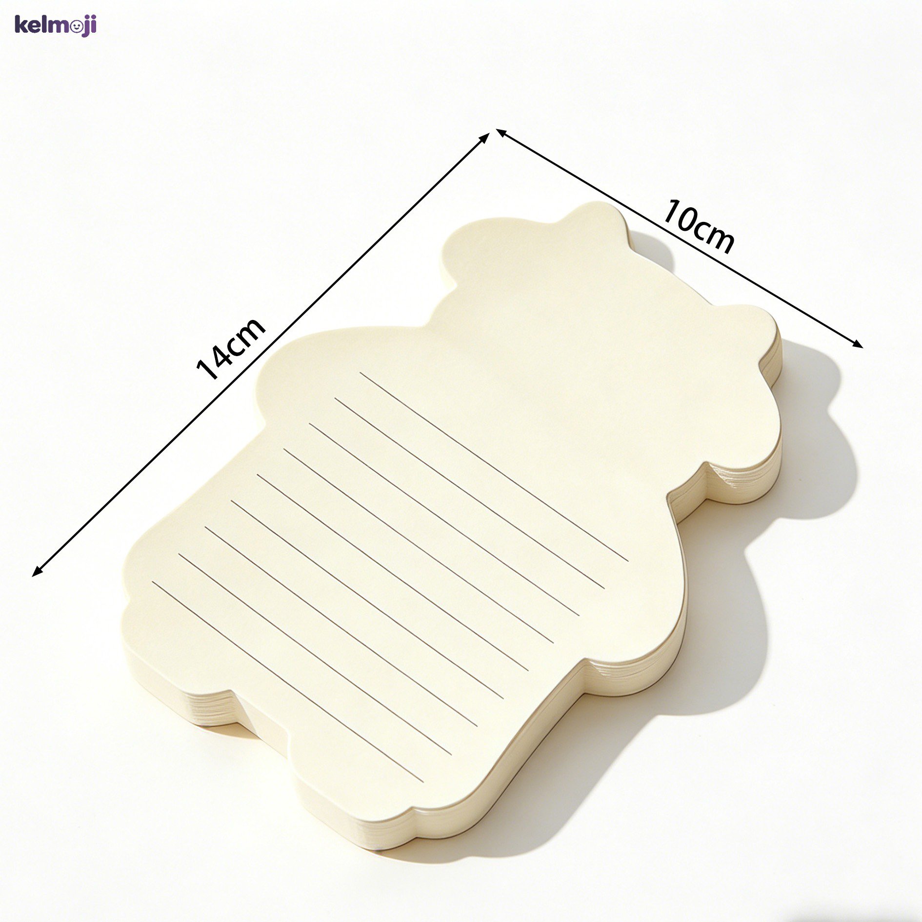 Stack of multipurpose notepads for office use