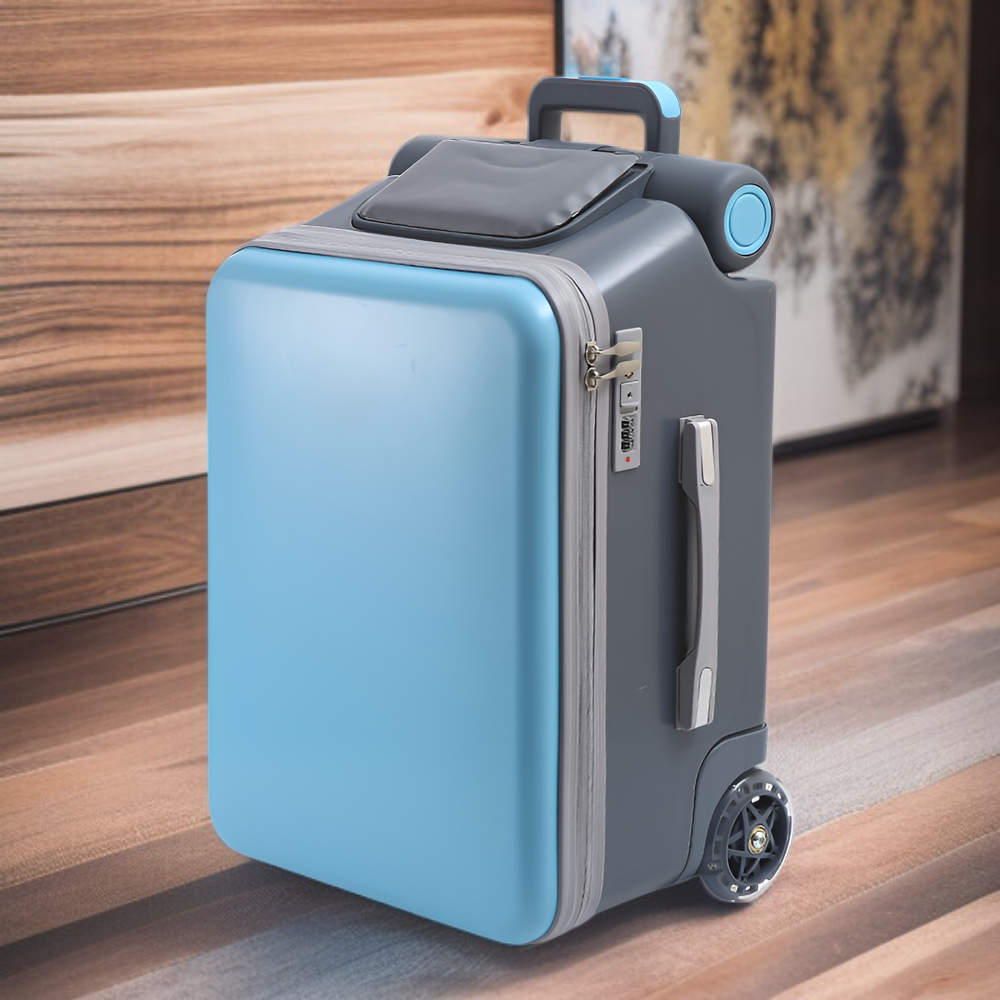 可坐可騎行李箱