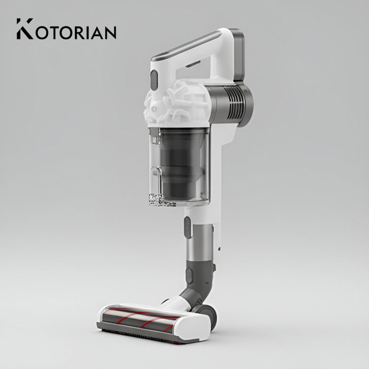 Elektrický vysavač pro domácnost v moderním designu