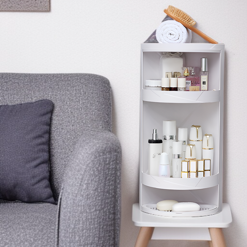 Mehrschichtiges Badezimmer-Drehgestell zur Wandmontage