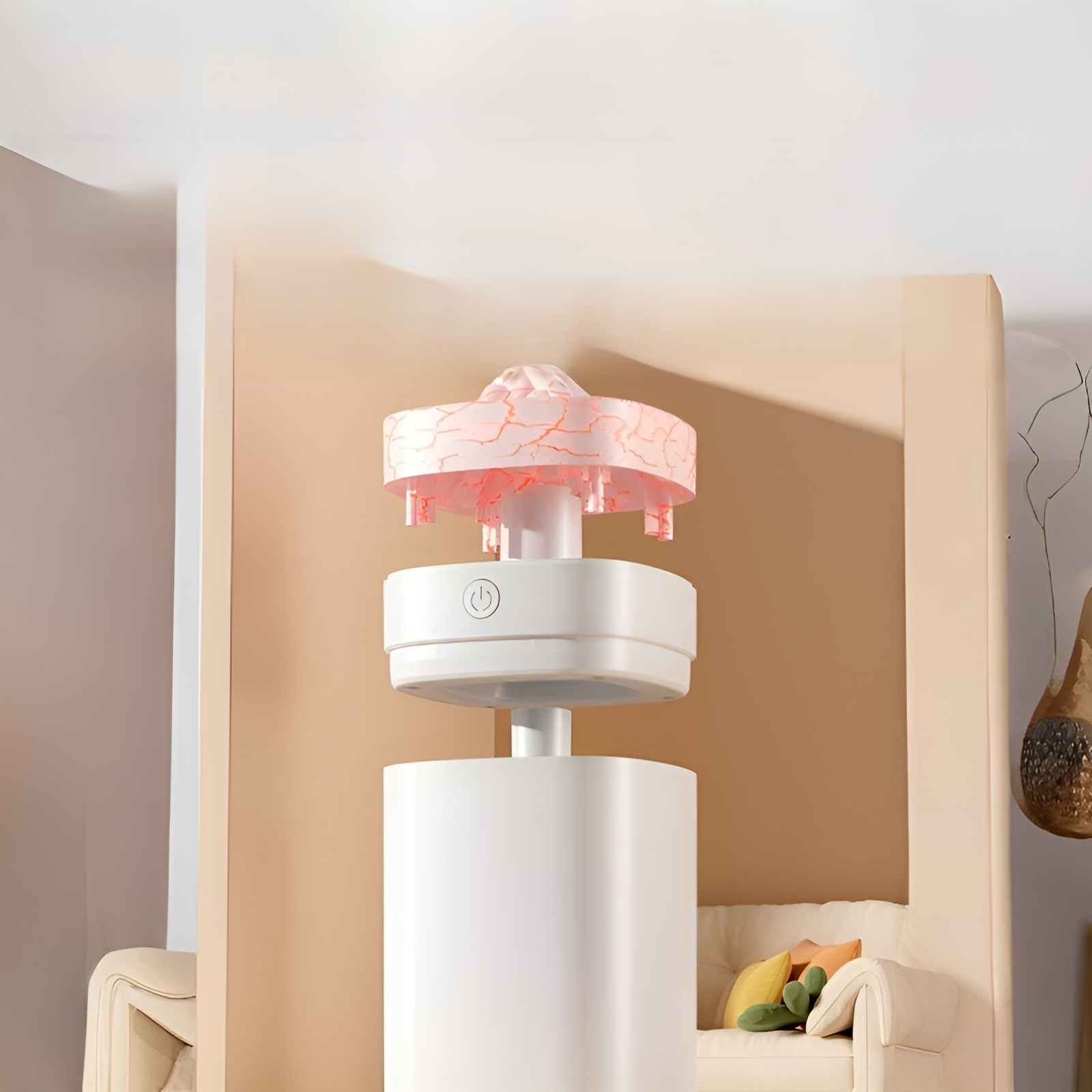 ミニ火山加湿器 静音タイプ