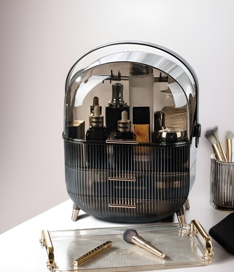 Organized desk featuring Desktop Organizing Shelf