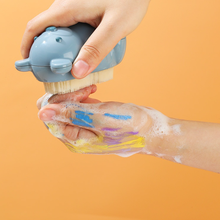 小熊洗手刷兒童指甲縫清潔刷