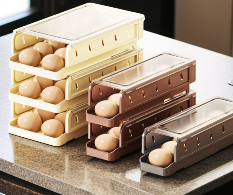 튼튼한 플라스틱 계란 수납함