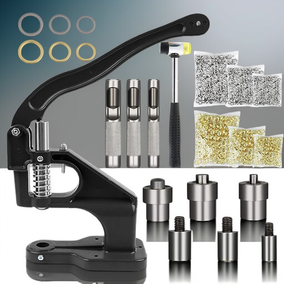 Snap button hand press machine