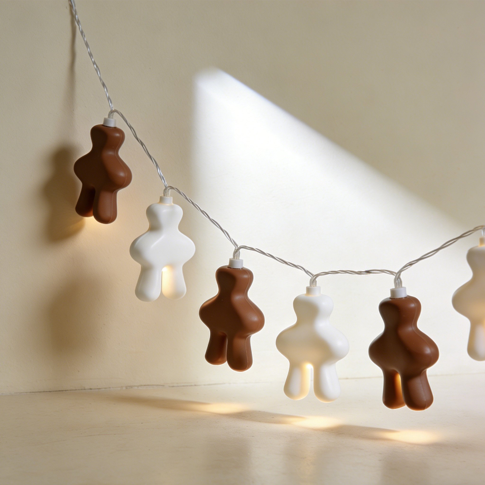 캐릭터 장식 조명 줄