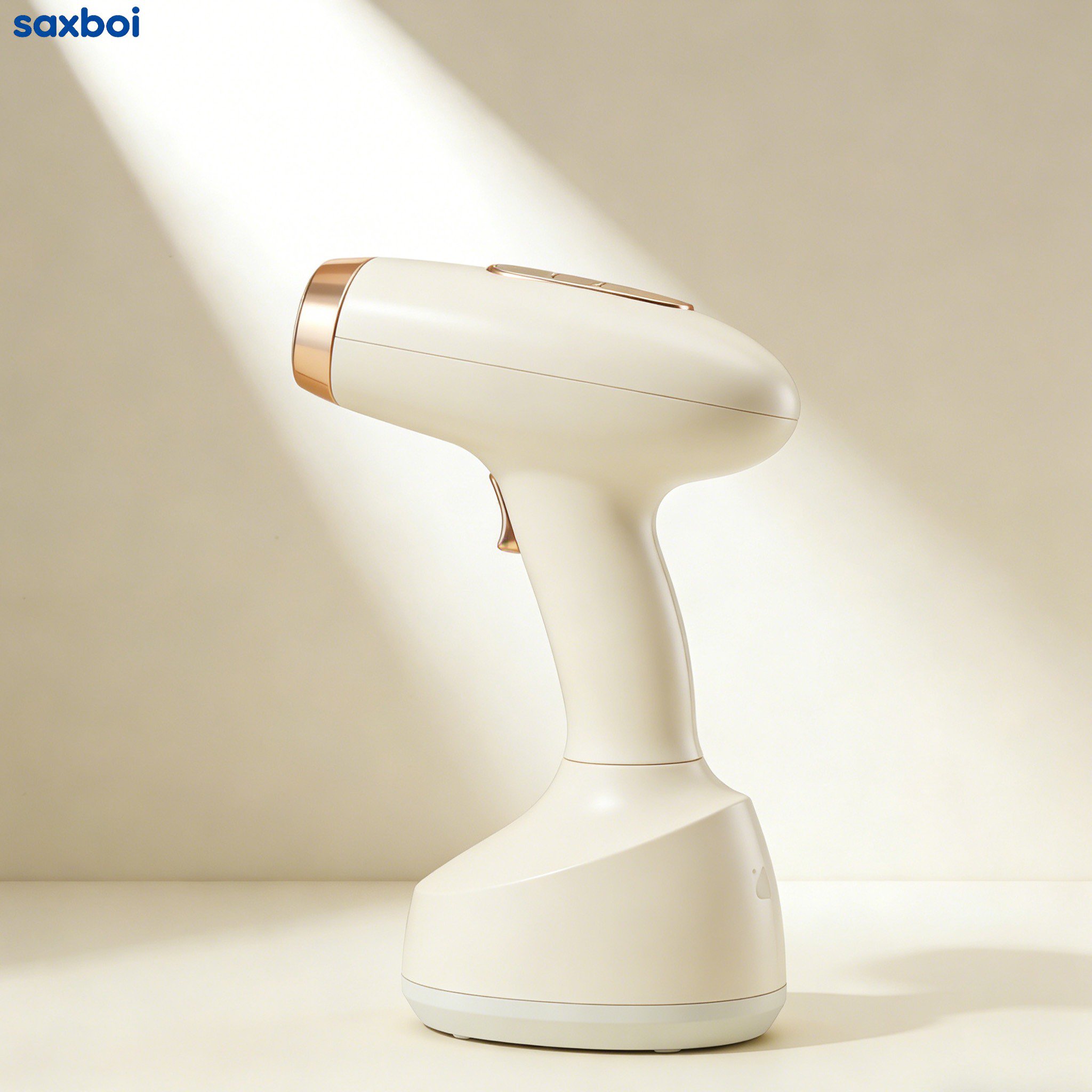 ハンドヘルド衣類スチーマー本体の正面画像