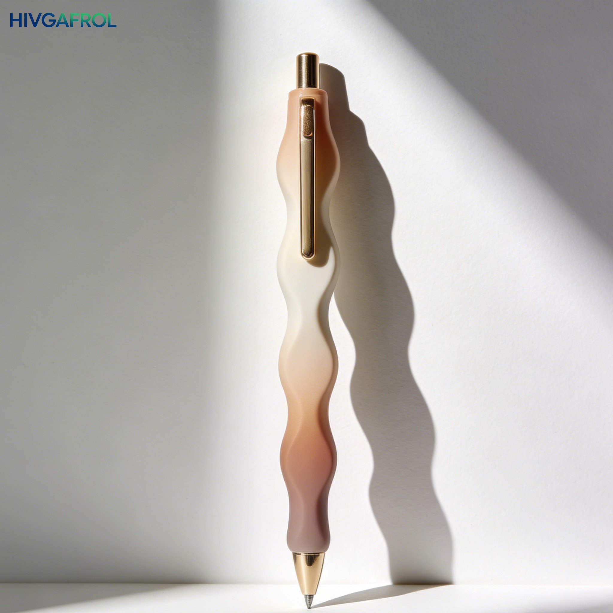 Zestaw 10 żelowych długopisów z przyciskiem w różnych kolorach