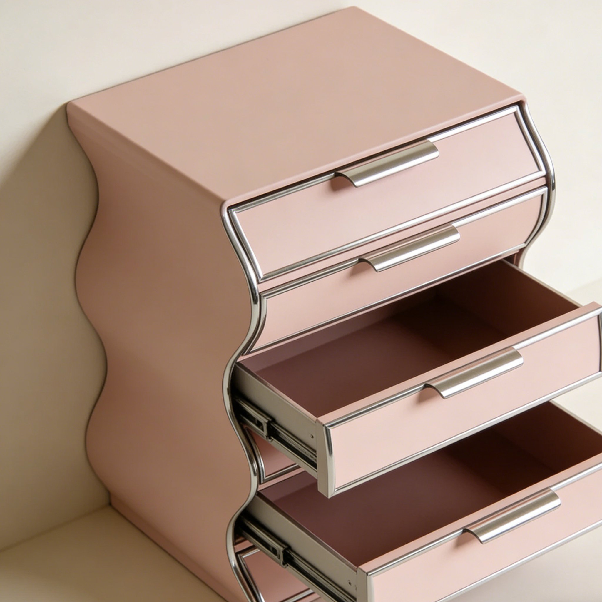 シンプル衣類収納キャビネット