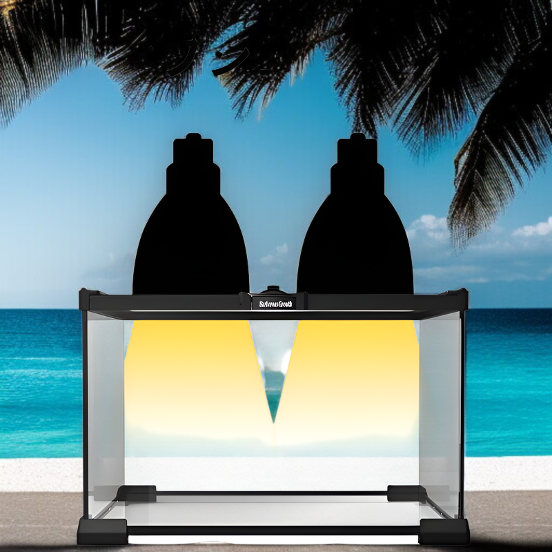 爬宠宠物玻璃缸可堆叠蜥蜴守宫甲虫蜘蛛喂养雨林造景饲养缸观赏缸