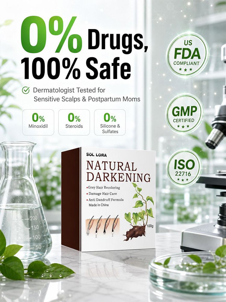 【10x Rapid Growth】Natural He Shou Wu Hair Growth Soap