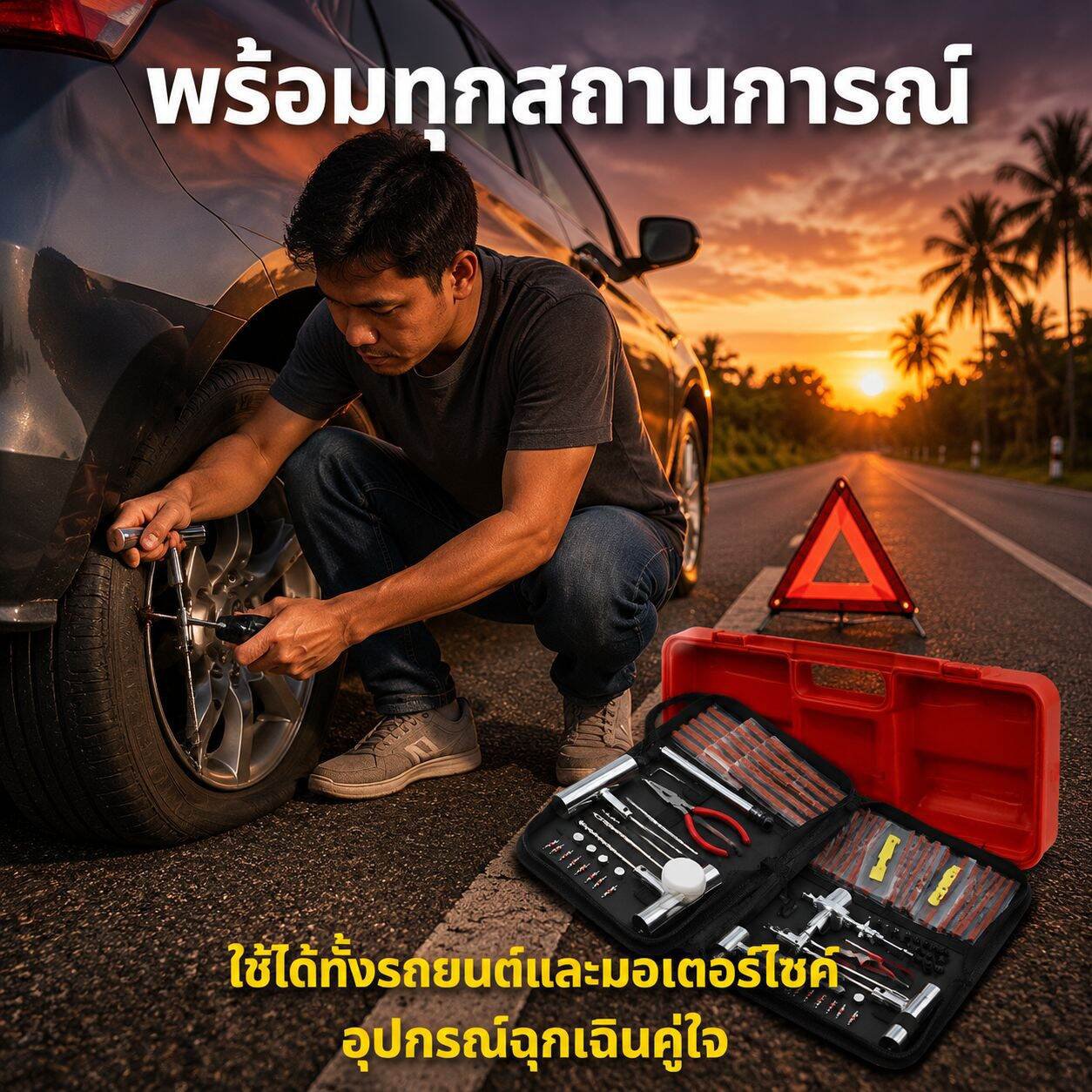 ชุดเครื่องมือซ่อมยาง