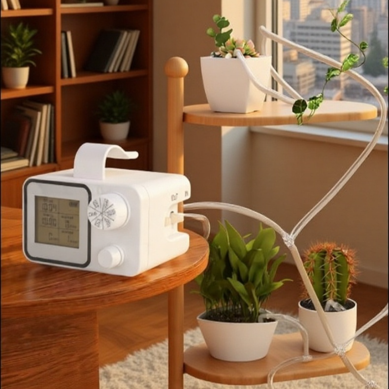 全画面自動散水器 タイマー付きスマート潅水装置