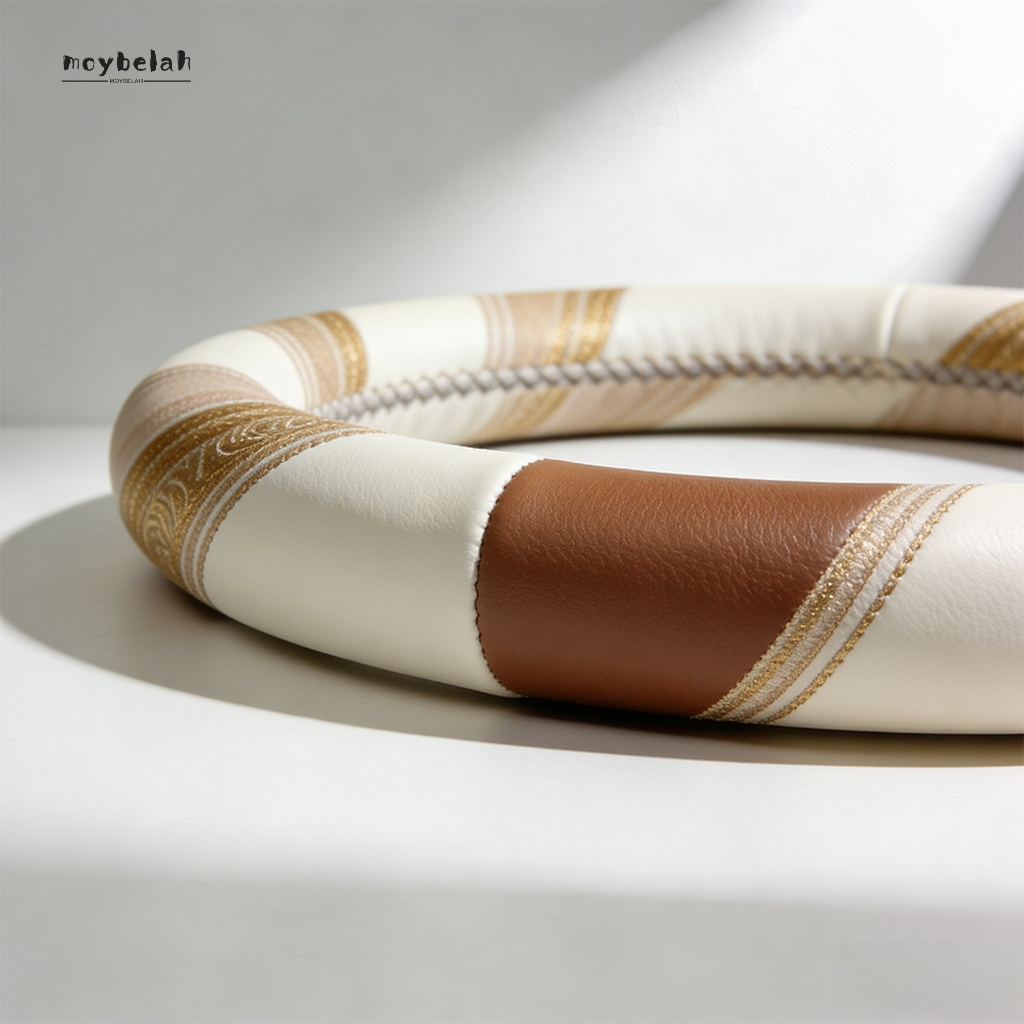 ปลอกหุ้มพวงมาลัยรถยนต์ แพ็ค 3 ชิ้น