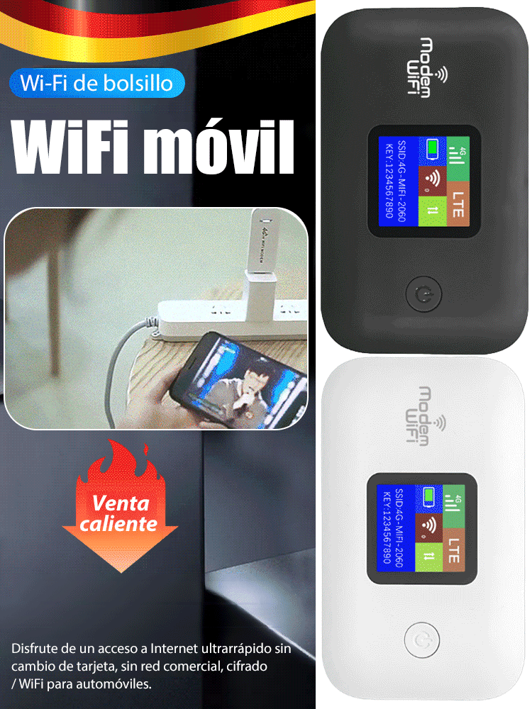 Internet inalámbrico de alta velocidad