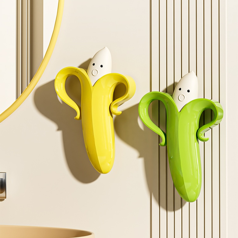 마그네틱 바나나 모양 욕실 헤어핀