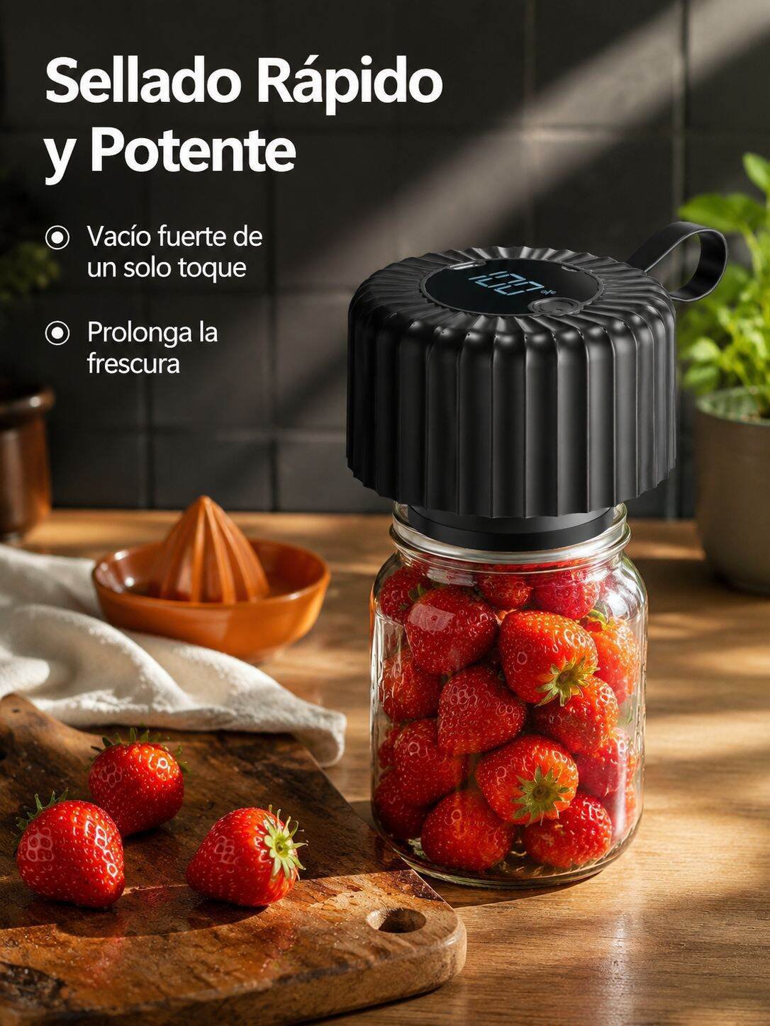 Envasadora al vacío eléctrica para el hogar