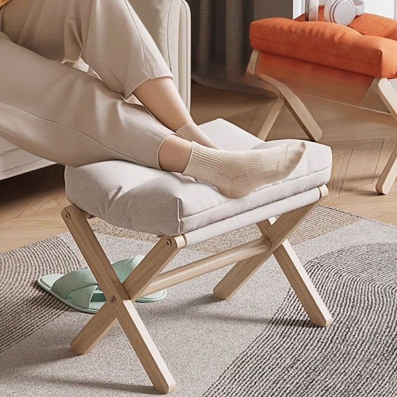 Solid Wood Shoe Changing Bench