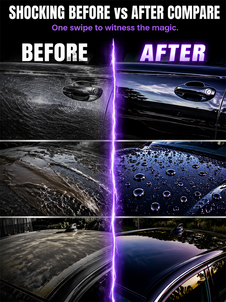 【Developed by Cambridge Science Park Labs】6-in-1 Car Coating Agent