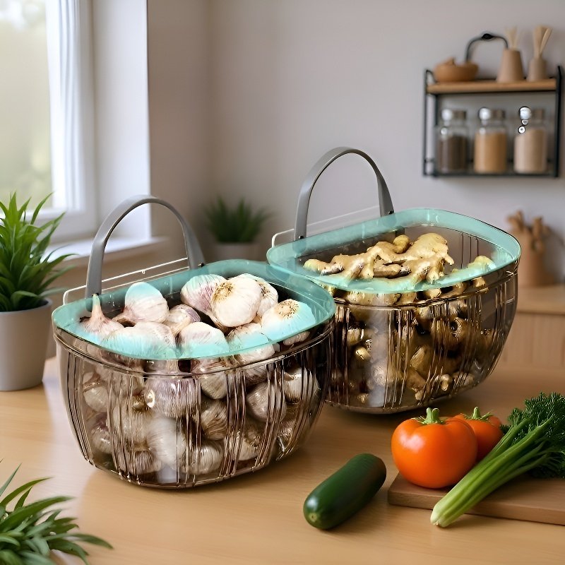 양파, 생강, 마늘 보관 바구니