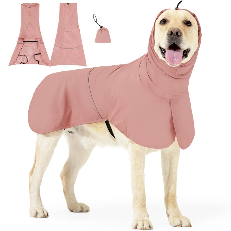 Pet dog clothing waterproof and windproof assault suit
