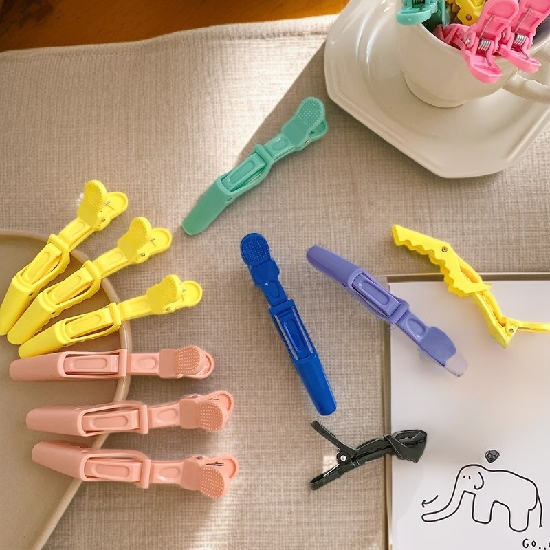 10 sztuk bezśladowych spinek do włosów, klamry do grzywki i boczne klipsy