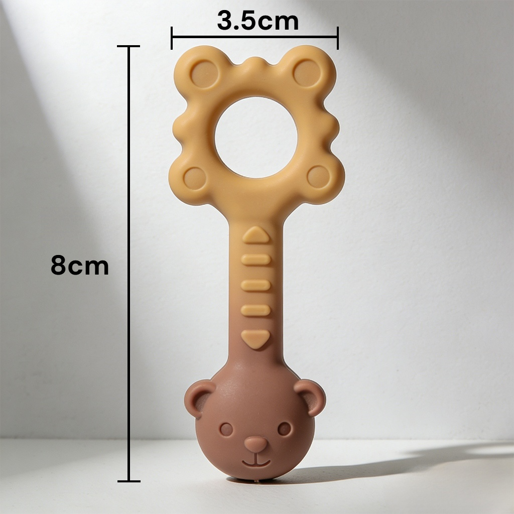 Soothing teether for sore baby gums