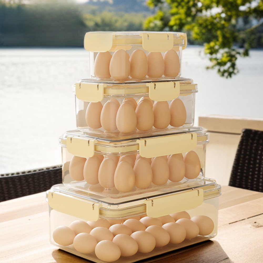 Caja de almacenamiento doméstica con tapa y sellado para clasificar