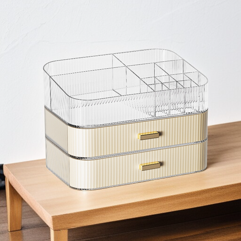 引き出し付きコスメオーガナイザーの使用例