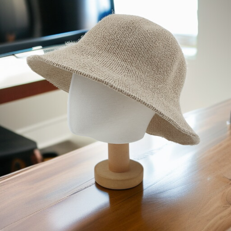 和風の芸術的な無地漁師帽