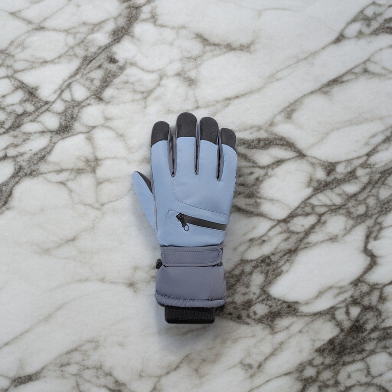 滑雪手套騎乘加絨加厚防滑防潑水防風保暖